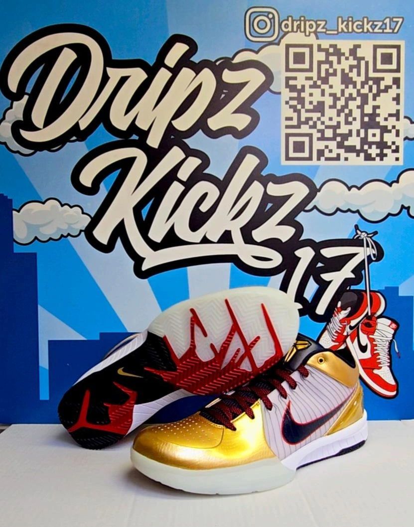 Nike Kobe 4 Protro Gold Metal