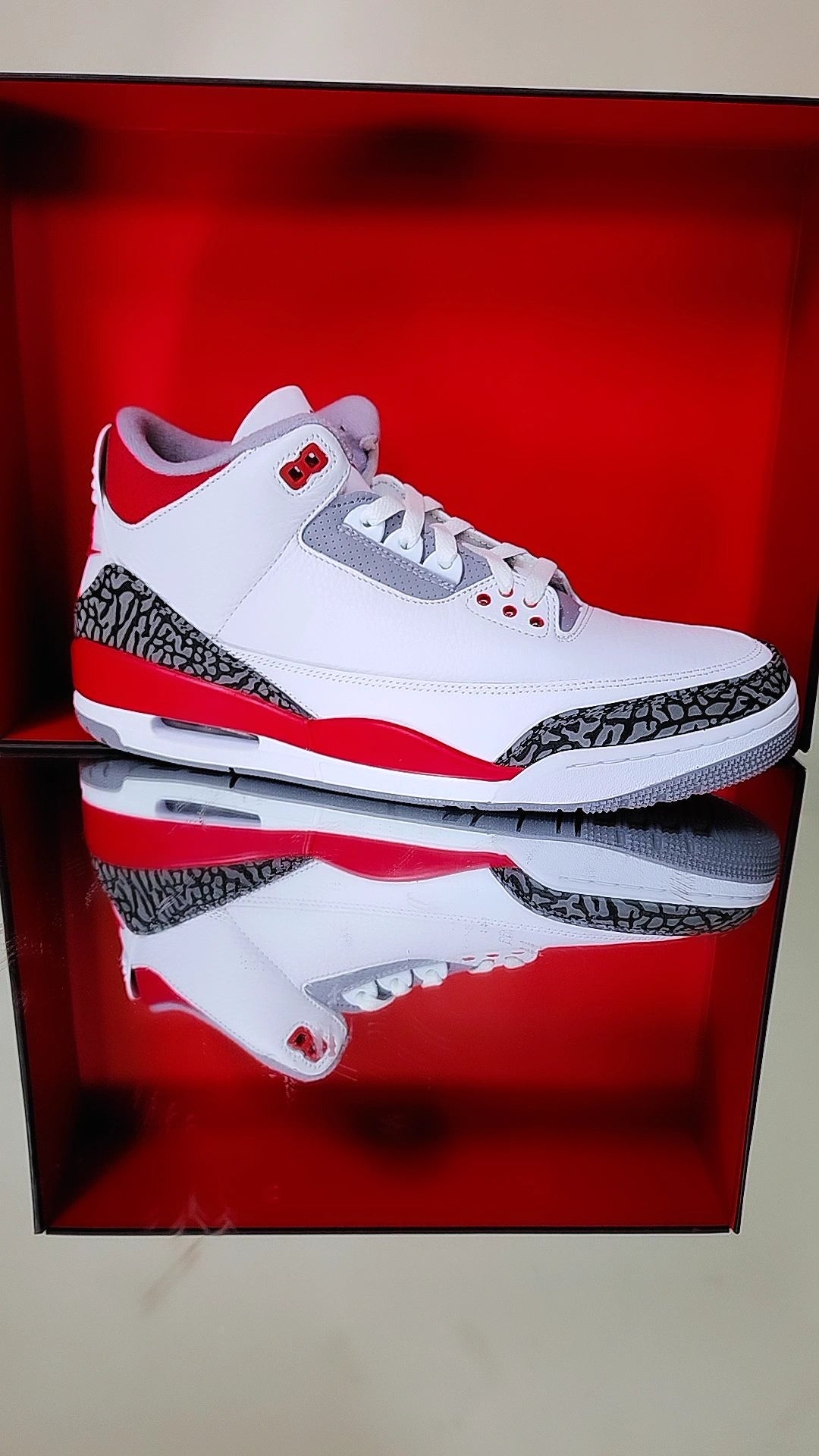 Jordan 3 Red Fire