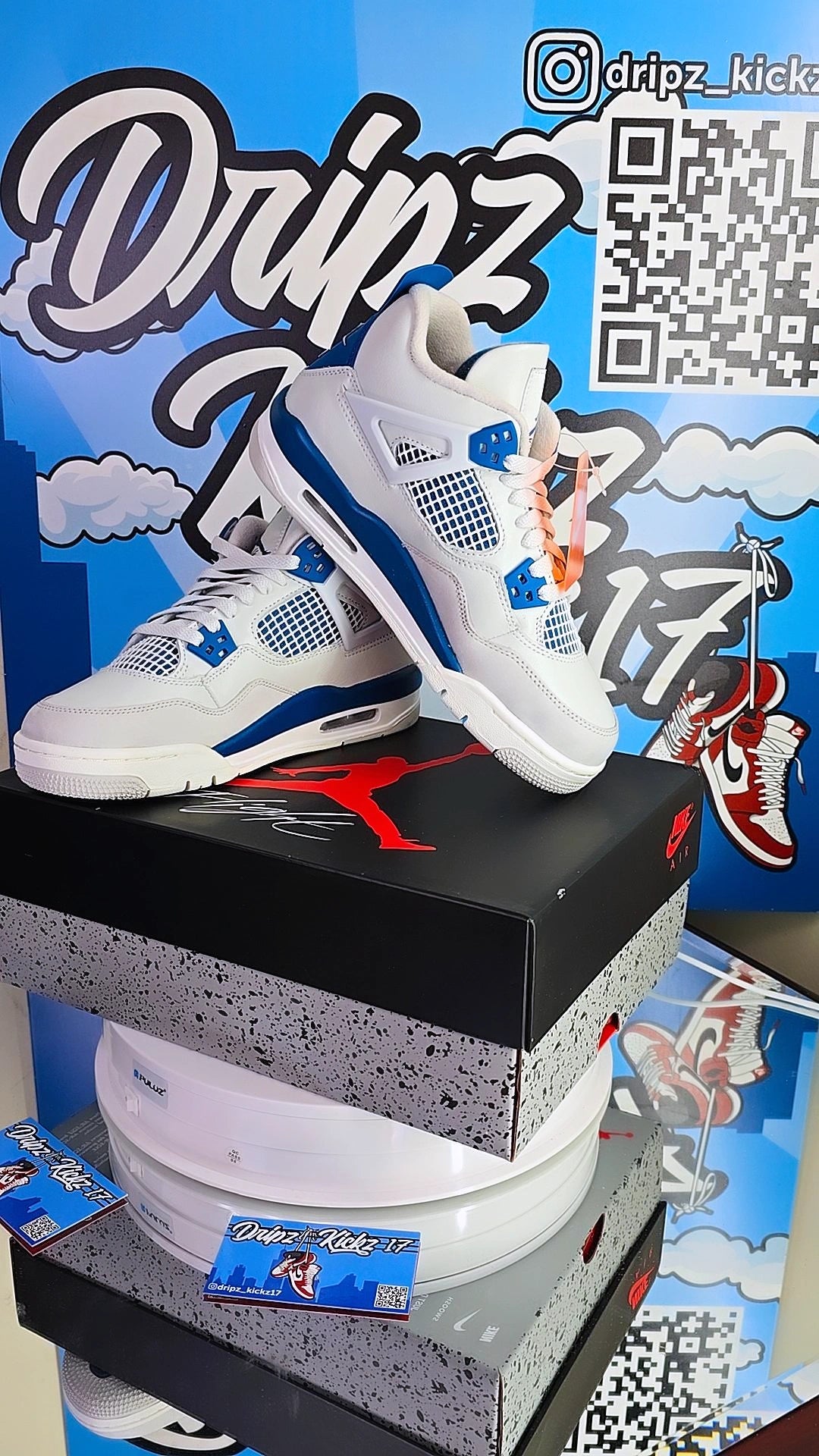 Jordan 4 Military Blue