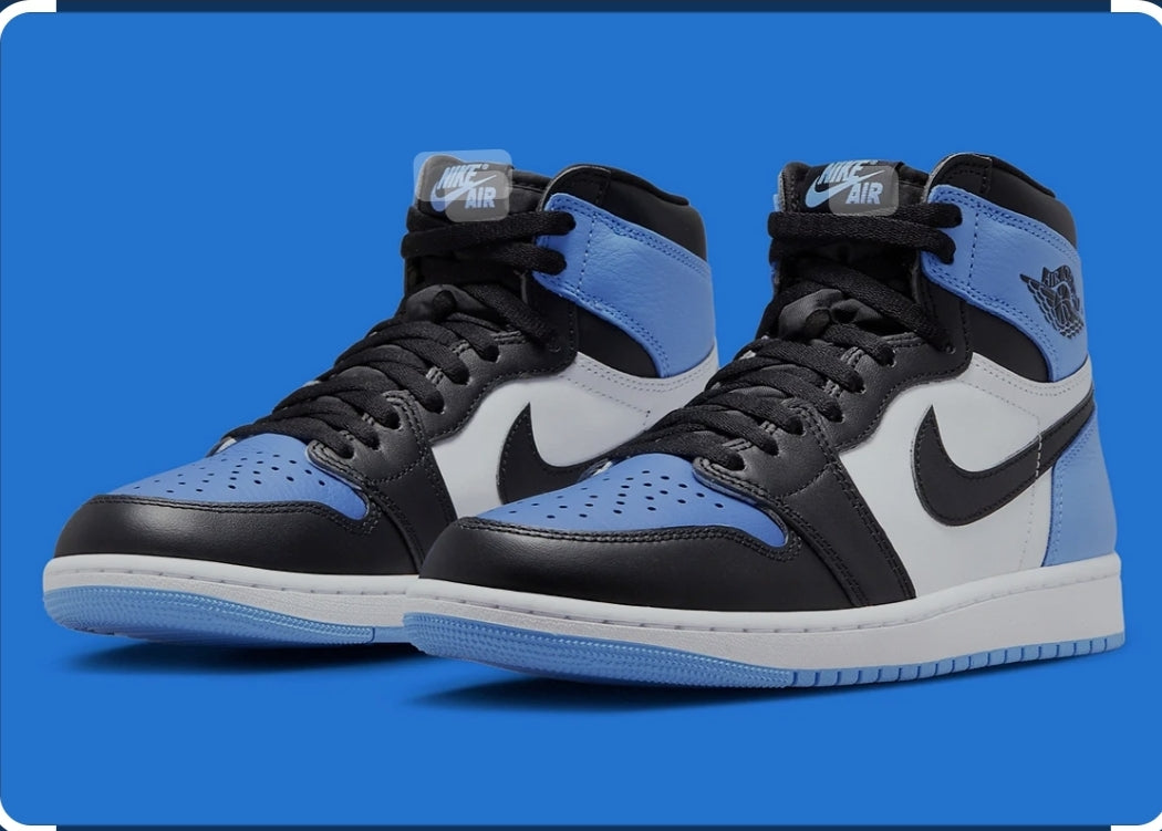 Jordan 1 UNC TOE