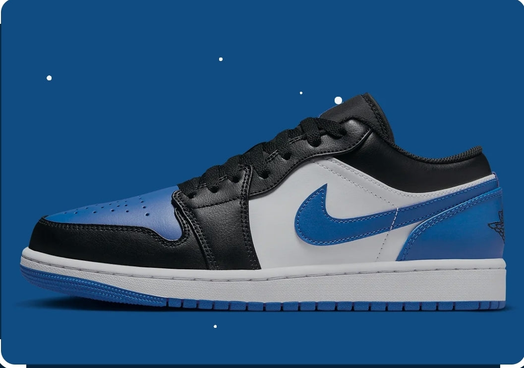 Jordan 1 Low Royal Toe