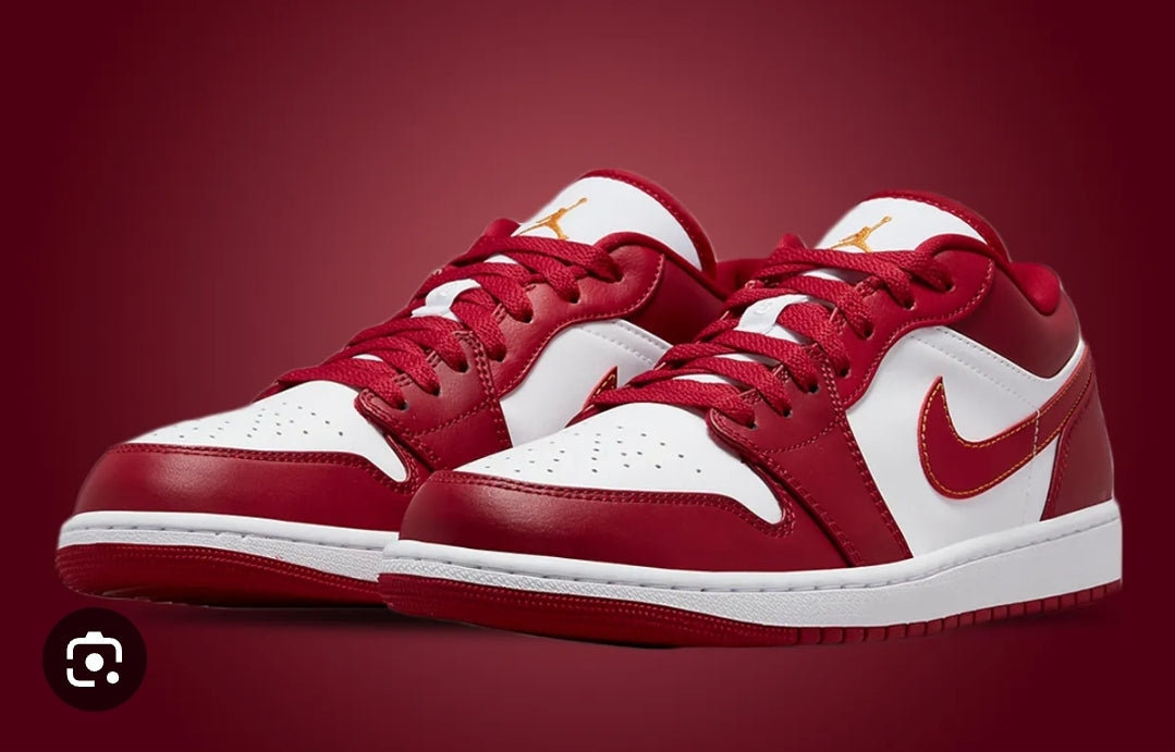 Jordan 1 Low Cardinal Red