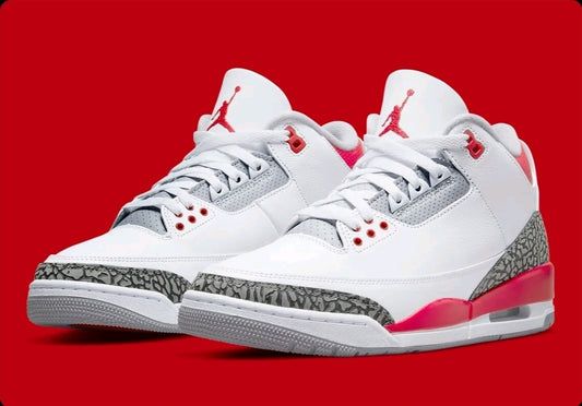 Jordan 3 Red Fire