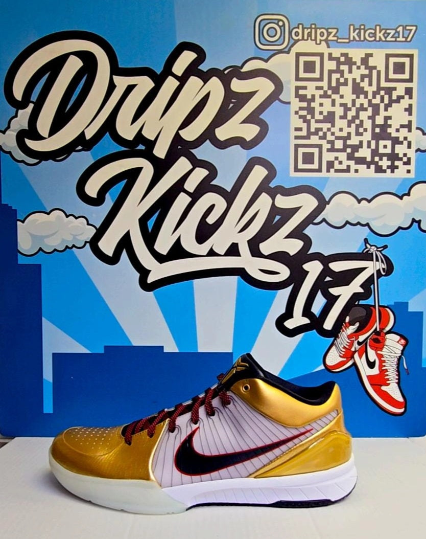 Nike Kobe 4 Protro  Gold Metal