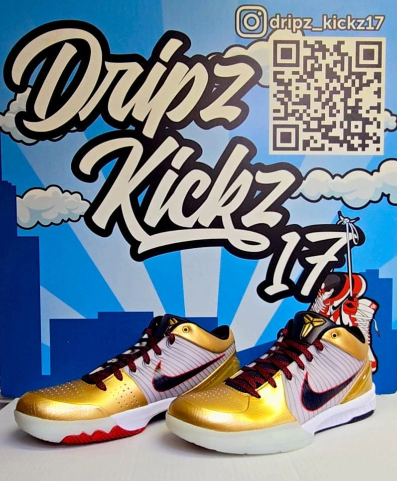 Nike Kobe 4 Protro  Gold Metal