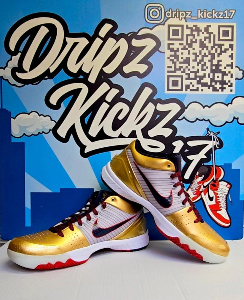 Nike Kobe 4 Protro  Gold Metal