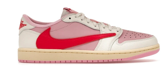 Jordan 1 Retro Low OG  Travis Scott  sail Tropical Pink